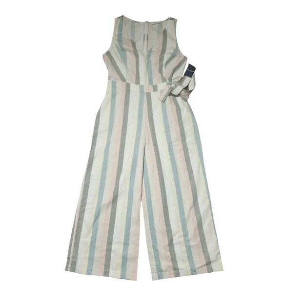 Lucky Brand Womens Striped Jumpsuit M NWT - Picture 11 of 16